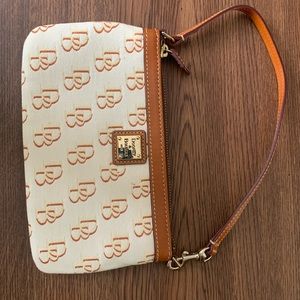 New Dooney and Bourke monogrammed wristlet.